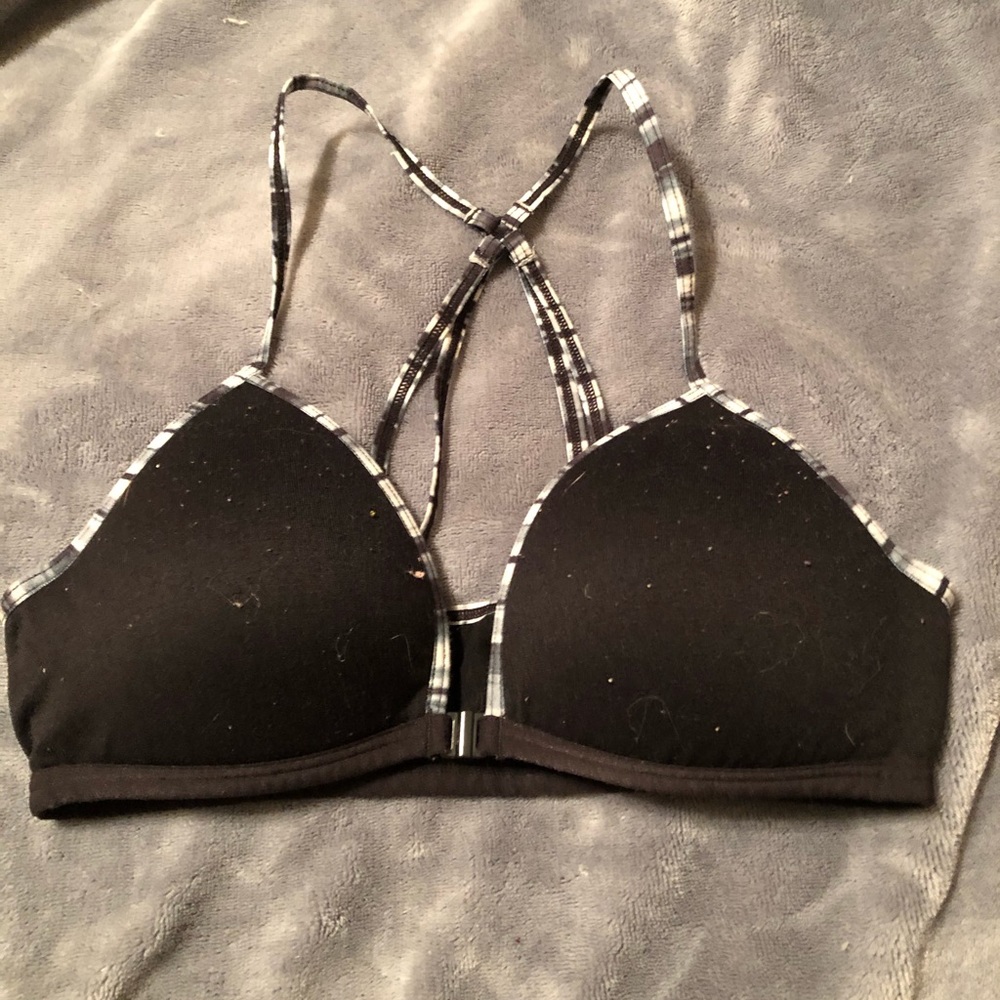 Soft t-shirt bra front clip